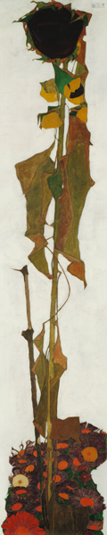 Sunflower à Egon Schiele