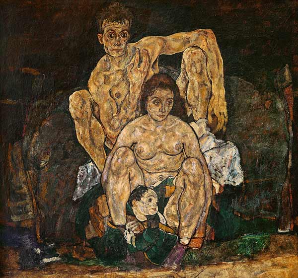 The Artist's Family à Egon Schiele