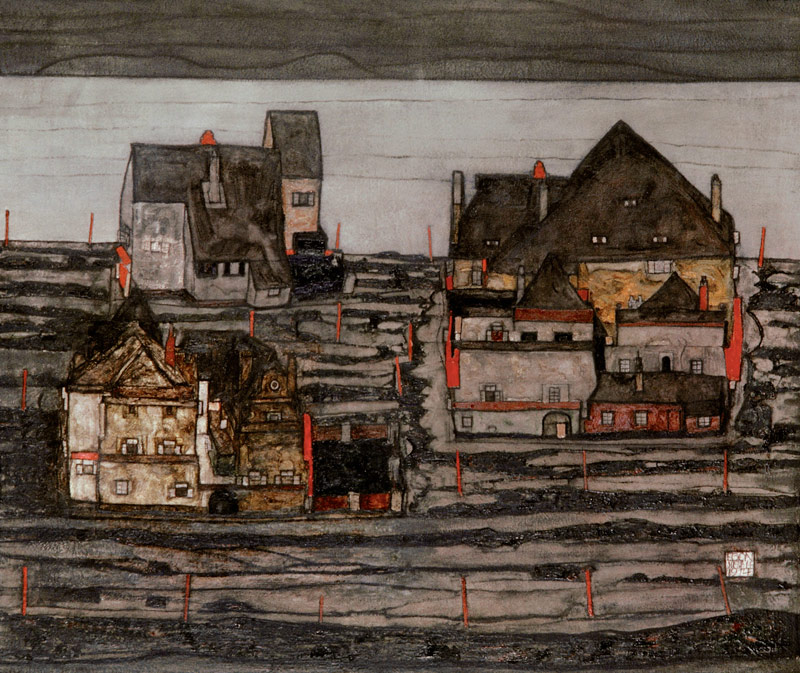 Faubourg I, à Egon Schiele