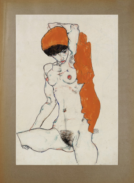 Nude à Egon Schiele