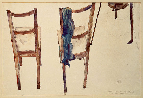 Art Cannot be Modern: Art is Eternal à Egon Schiele
