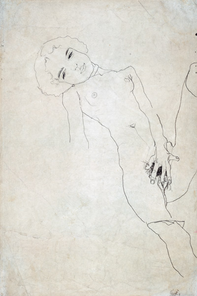 Nude à Egon Schiele