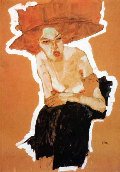 La malicieuse (Gertrude Schiele)