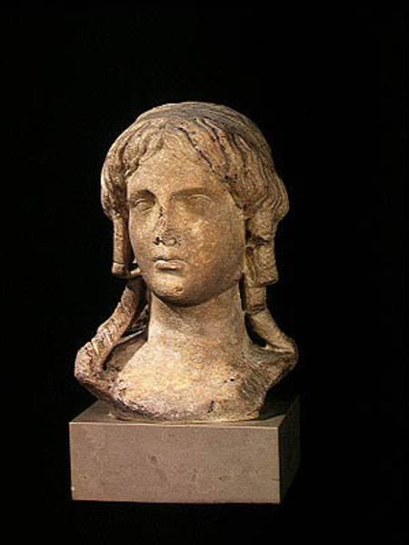 Head of Berenice I (c.317-c.275 BC) or Cleopatra I, Ptolemaic Period à Egyptien
