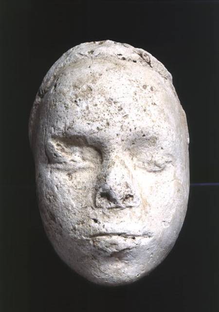 Male mask, possibly a sculptor's study, from Tell El-Amarna à Egyptien