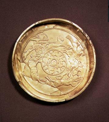 Plate (gold) à Egyptien