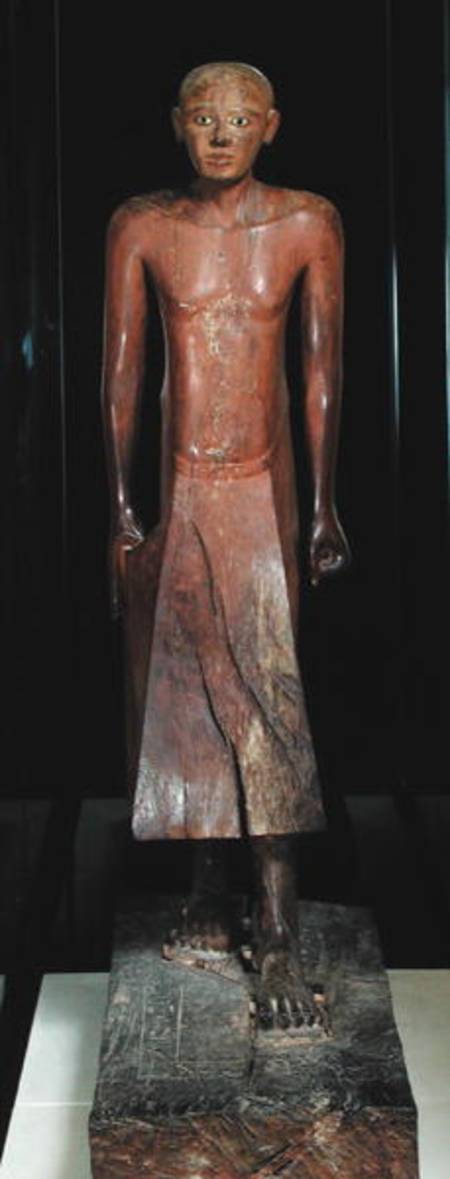 Statuette of Nakhti, chancellor during the reign of Sesostris I (c.1956-c.1911 BC) from Assiut, Midd à Egyptien