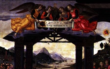 The Adoration of the Magi à Ghirlandaio Domenico  (alias Domenico Tommaso Bigordi)