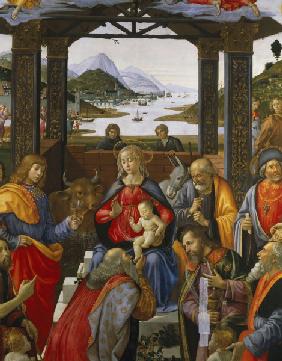 D.Ghirlandaio, Adoration of the Magi