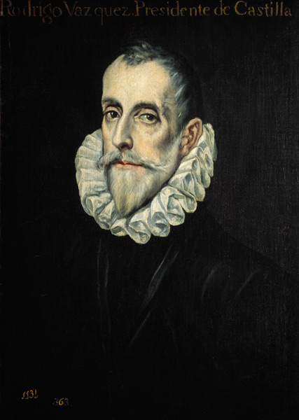 Vázquez, Don Rodrigo; span. Politiker à El Greco (alias Dominikos Theotokopulos)