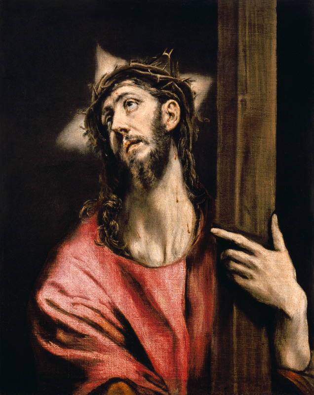 Christ with the Cross à El Greco (alias Dominikos Theotokopulos)
