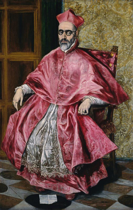 Grand Inquisitioner de Guevara à El Greco (alias Dominikos Theotokopulos)