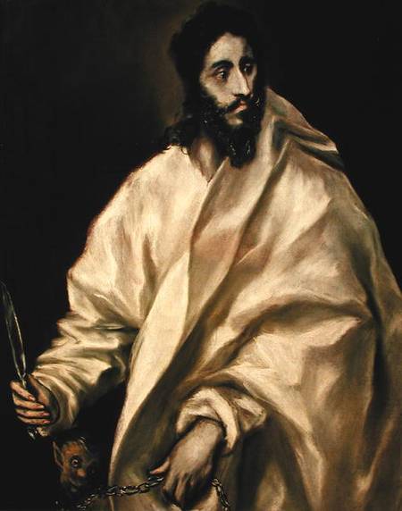 St. Bartholomew à El Greco (alias Dominikos Theotokopulos)