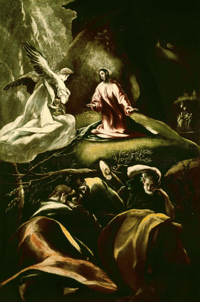 Christ on the Mount of Olives à El Greco (alias Dominikos Theotokopulos)