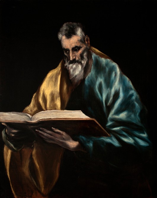 The Apostle Simon à El Greco (alias Dominikos Theotokopulos)