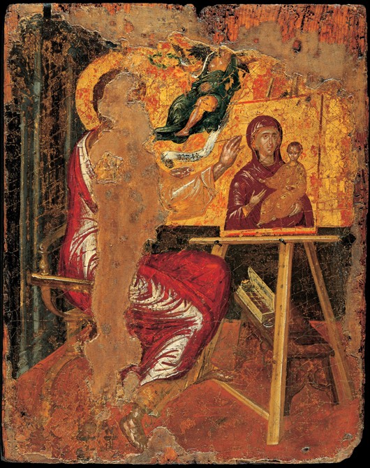 Saint Luke Drawing the Virgin à El Greco (alias Dominikos Theotokopulos)