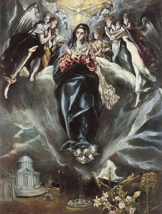 The Immaculate Conception à El Greco (alias Dominikos Theotokopulos)