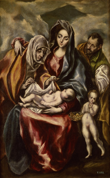 The Holy Family à El Greco (alias Dominikos Theotokopulos)