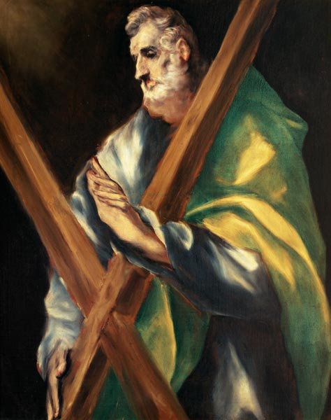 Saint Andrew à El Greco (alias Dominikos Theotokopulos)