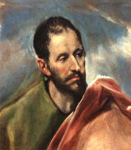 Saint Jacob le Jeune à El Greco (alias Dominikos Theotokopulos)