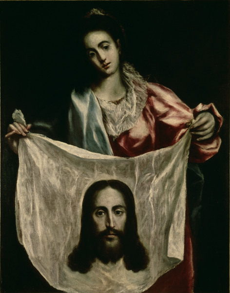 St. Veronica à El Greco (alias Dominikos Theotokopulos)