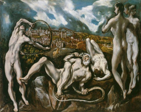 Laokoon à El Greco (alias Dominikos Theotokopulos)