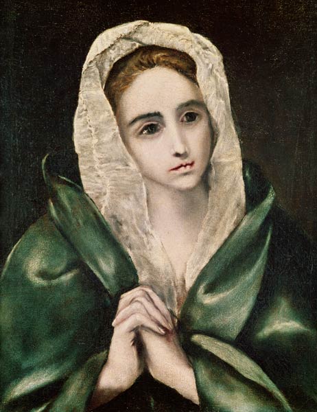 Mater dolerosa à El Greco (alias Dominikos Theotokopulos)