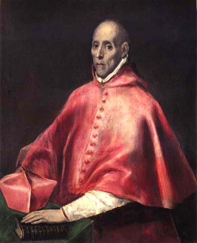 Portrait du cardinal Tavera à El Greco (alias Dominikos Theotokopulos)