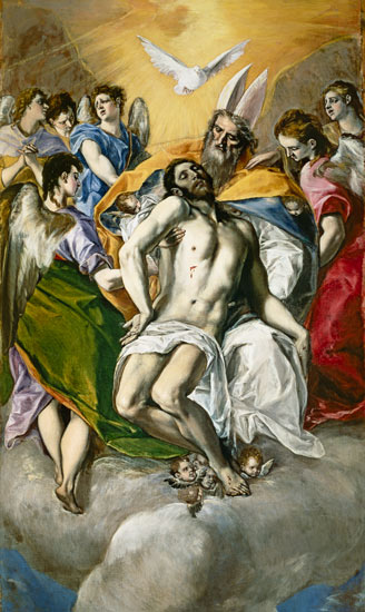 Sainte Trinité à El Greco (alias Dominikos Theotokopulos)