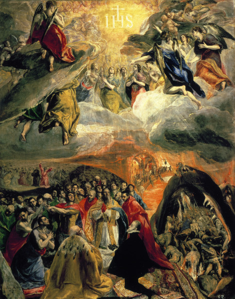 Dream of Philipp II à El Greco (alias Dominikos Theotokopulos)
