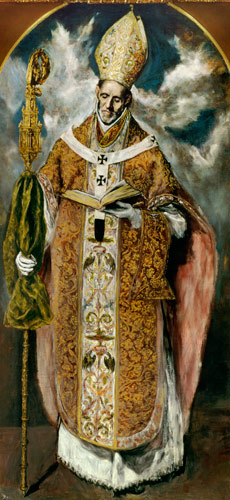 St. Ildefonso (607-667) à El Greco (alias Dominikos Theotokopulos)