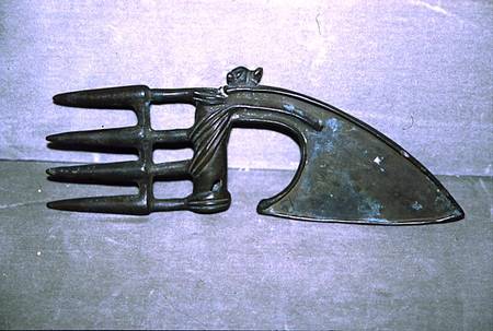 Axe blade with four spikes, from Lorestan, Iran à Elamite