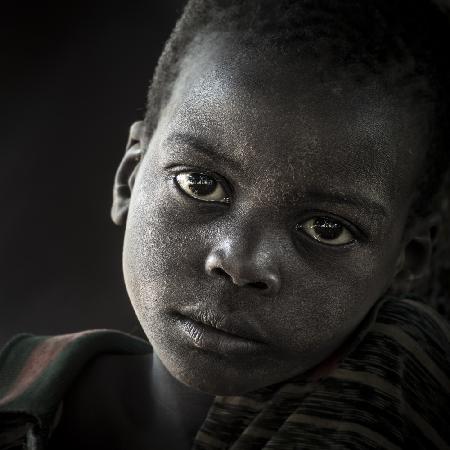 dowayo boy at Faro Valley, Cameroon