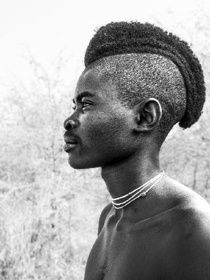 Mukubal teenager at Southern Angola