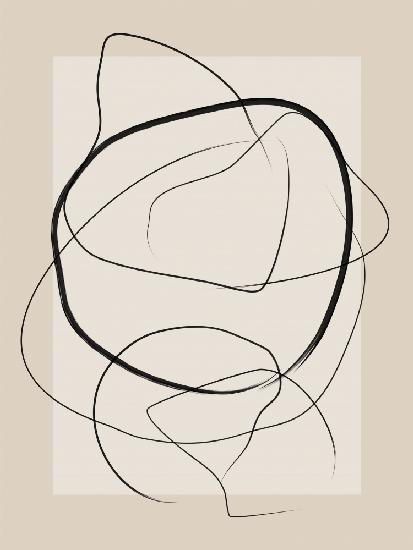 Soft Abstract Lines Art