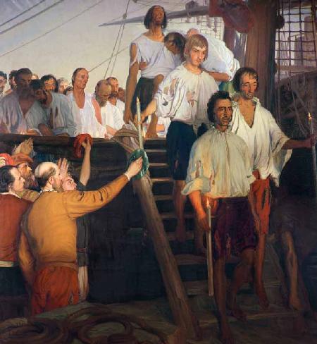 Juan Sebastian Elcano and his Crew