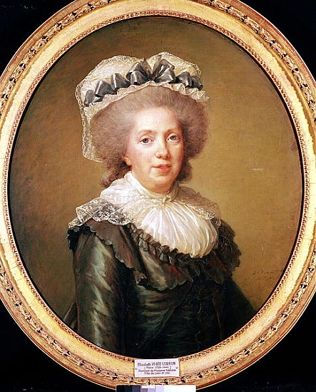 Portrait of Adelaide de France (1732-1800) 1791 à Elisabeth Louise Vigee-Lebrun