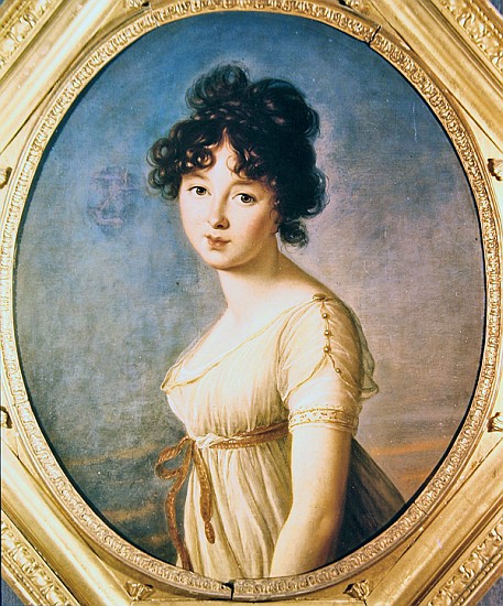 Princess Aniela Angelique Czartoryska nee Radziwill à Elisabeth Louise Vigee-Lebrun