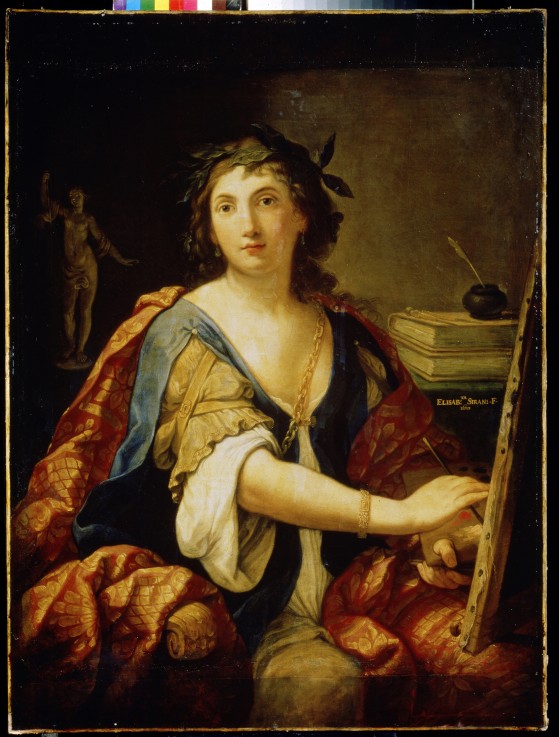 Allegory of Painting (Self-portrait) à Elisabetta Sirani