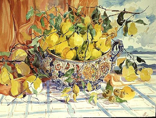 Tureen of Quinces  à Elizabeth Jane  Lloyd