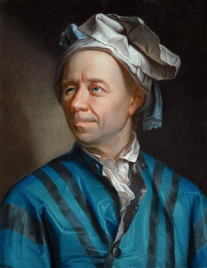 portrait du mathématicien Leonhard Euler