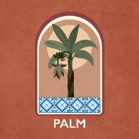 Green Sets Palm