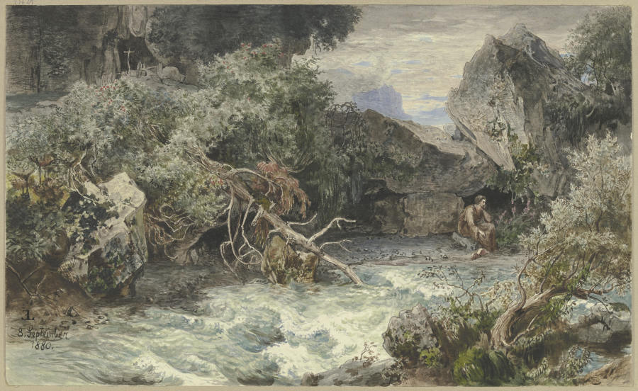 Wild stream with hermit à Emil Lugo
