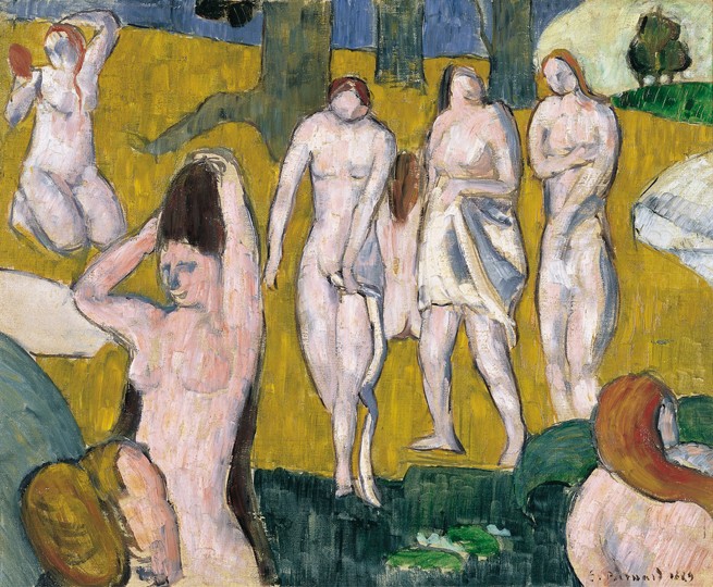Women Bathing à Emile Bernard