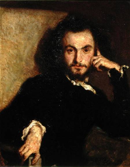 Portrait of Charles Baudelaire (1821-67) à Emile Deroy
