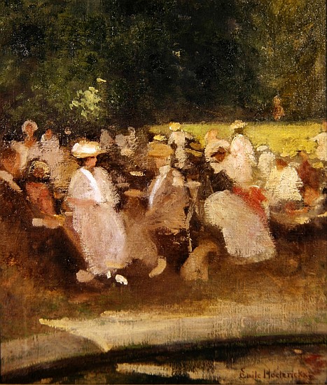 Summer in the Park, c.1881 à Emile Hoeterickx