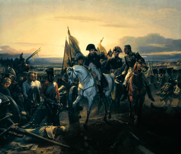 Napoleon on Friedland Battlefield 1807 à Horace Vernet