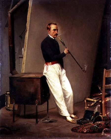 Self Portrait à Horace Vernet