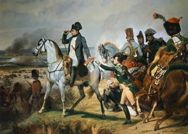 The Battle of Wagram, 6th July 1809 à Horace Vernet