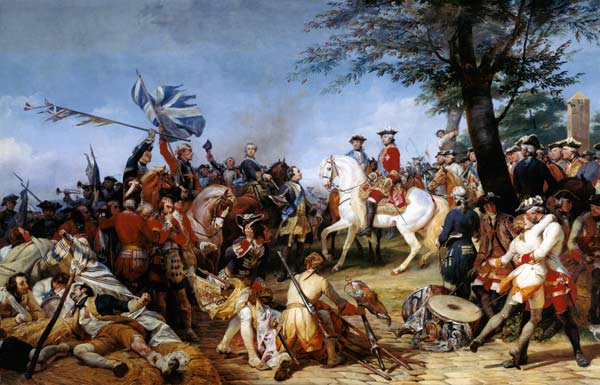 The Battle of Fontenoy, 11th May 1745 à Horace Vernet
